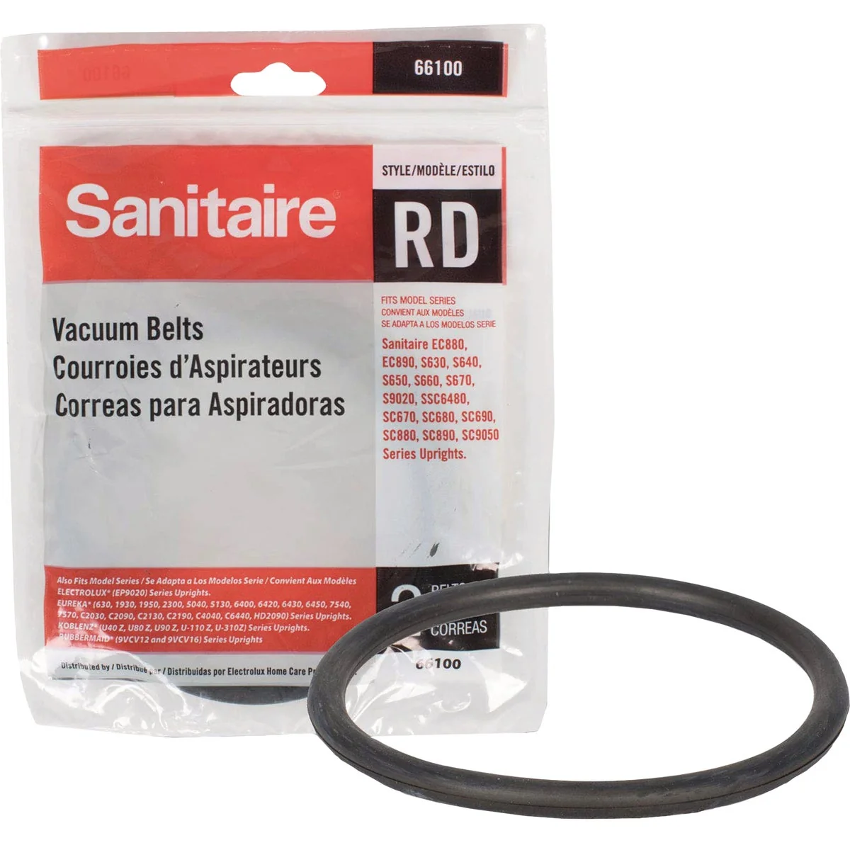 Prestigious Sanitaire RD Vacuum Cleaner Belt 2-Pack Safe