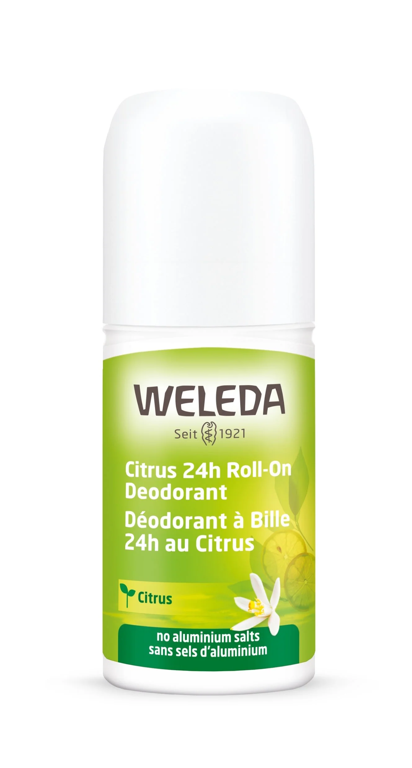 Recyclable Weleda Citrus 24h Roll-On Deodorant Luxury