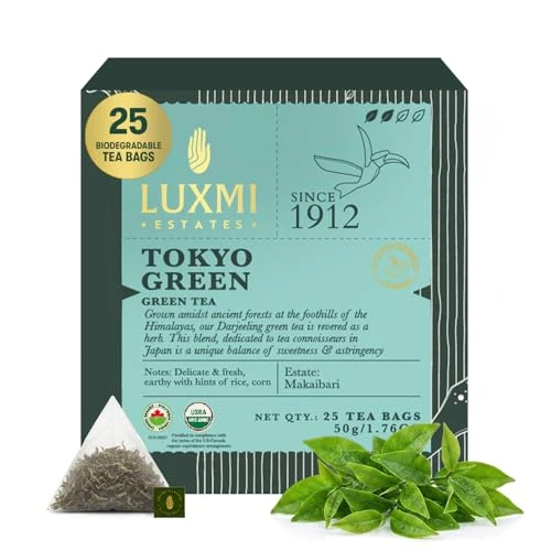Safe Estates Tokyo Green Organic Green Tea 25 Count Healthy