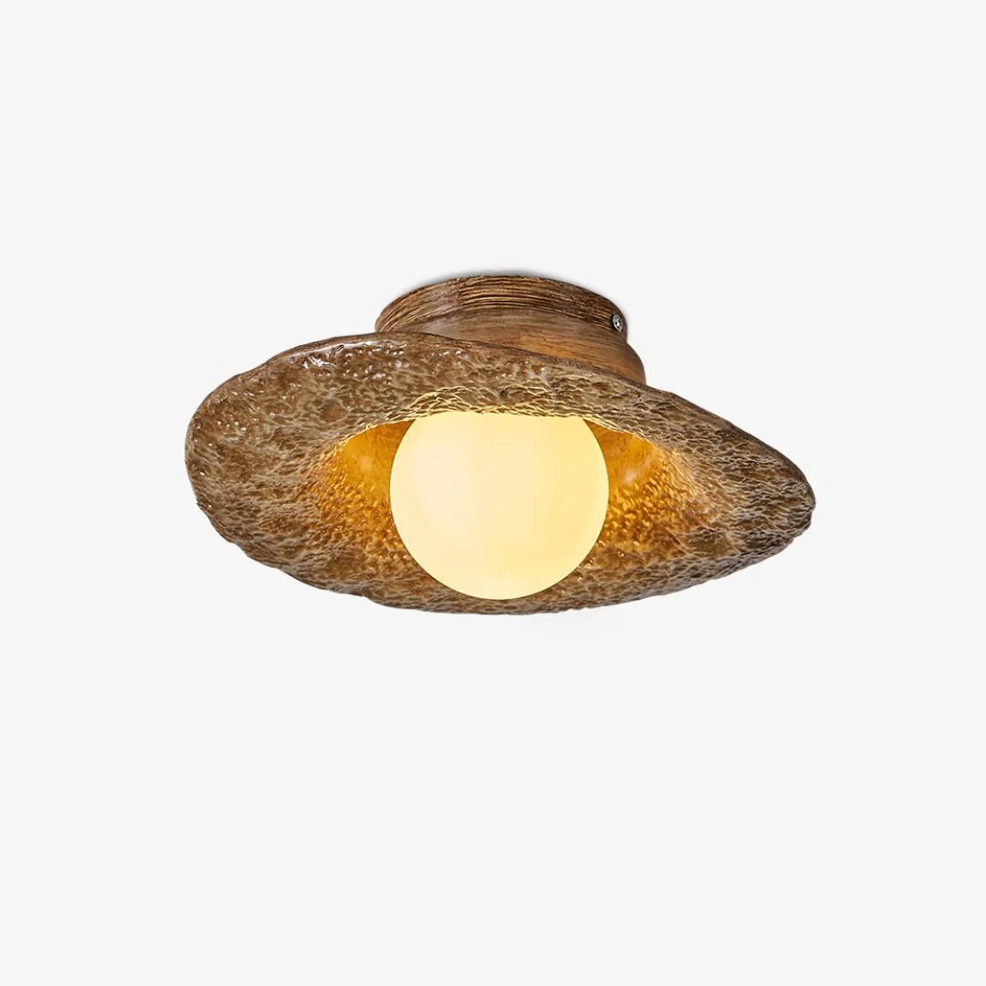 Specialty Retro Hat Ceiling Lamp Practical