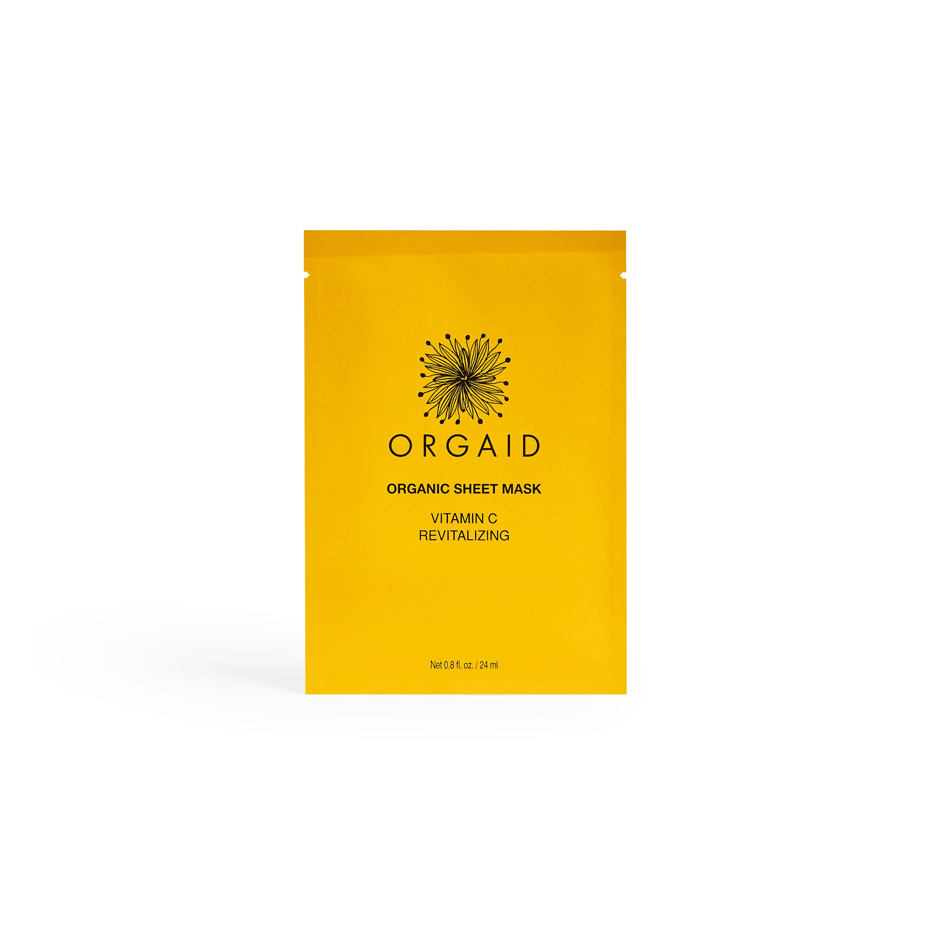 Recyclable ORGAID Vitamin C Revitalizing Organic Sheet Mask Selected