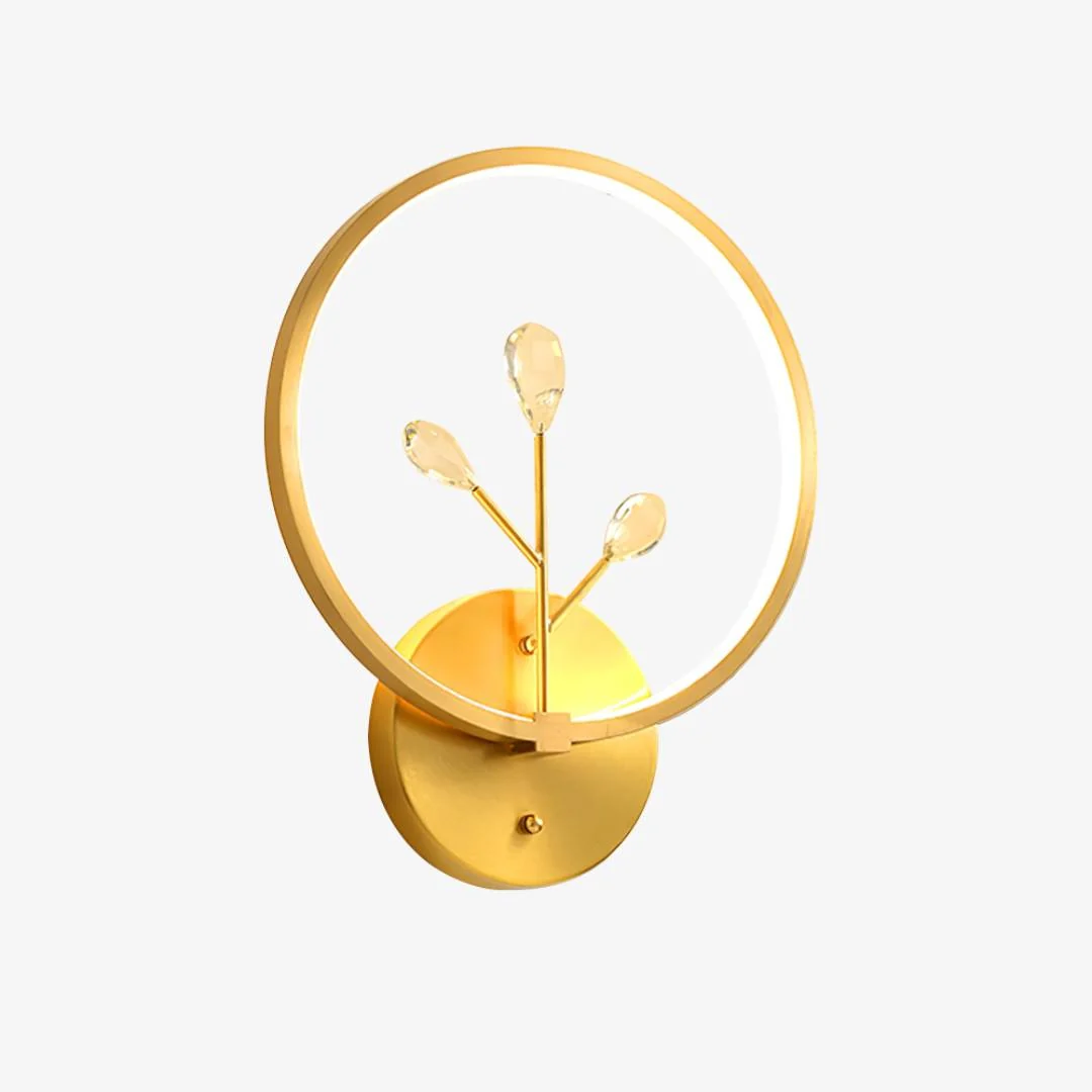 Genuine Bifurcated Crystal Wall Light Stylish