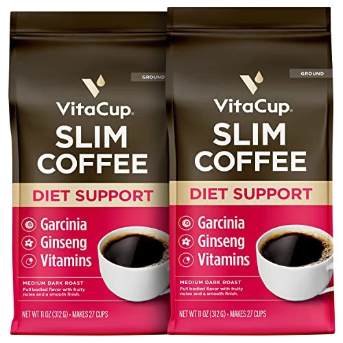 Top-Quality Slim Medium Dark Roast Ground Coffee 22oz 22 Ounce Genuine