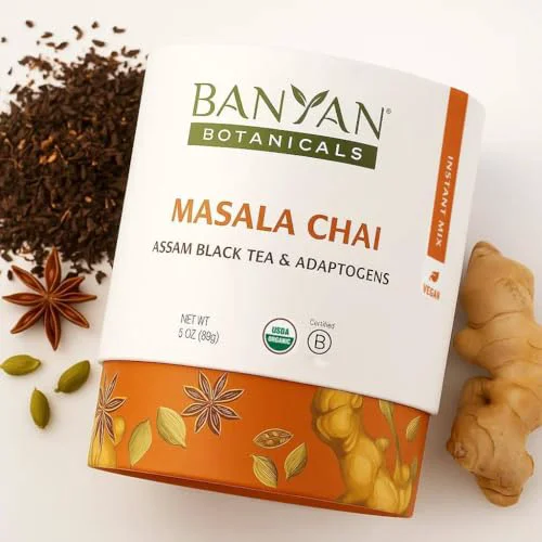 Expertly Made Masala Chai Organic Tea with Assam Black Tea 3 Ounce World-Class