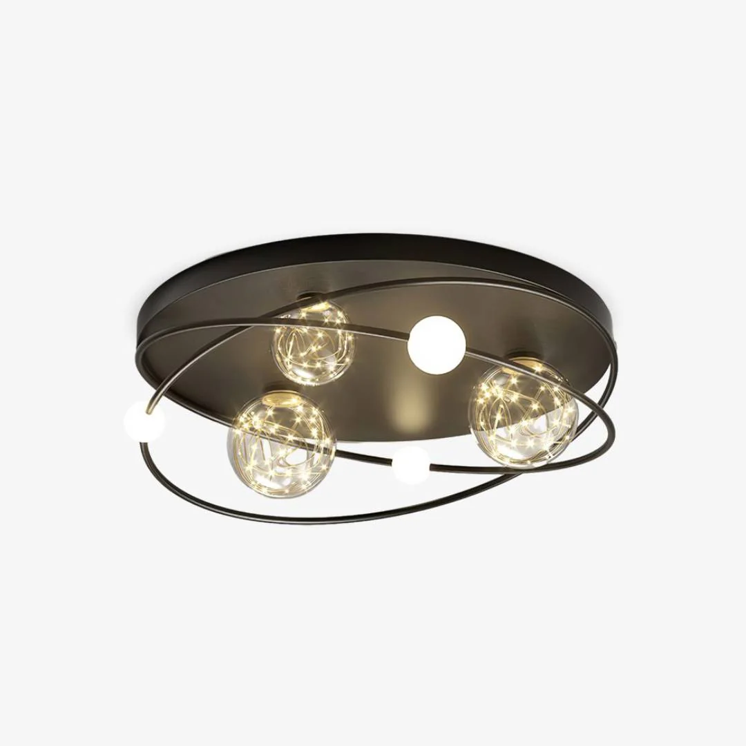 Durable Planet Surrounding Ceiling Lamp Professional