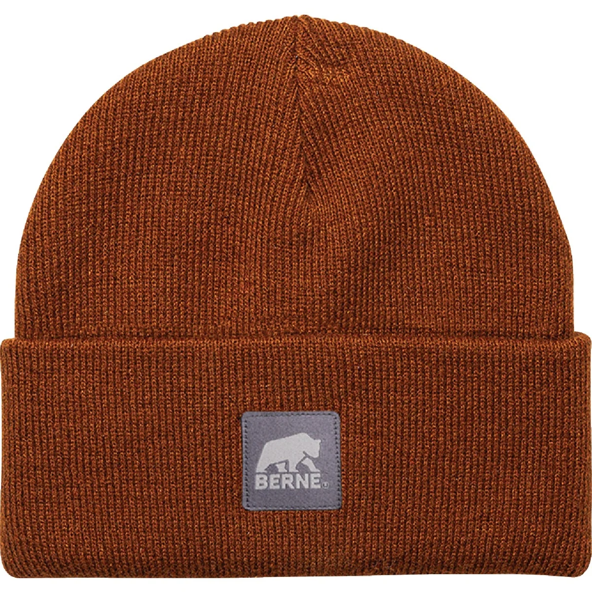 Fine Berne Heritage Brown Knit Cuff Beanie Relaxed