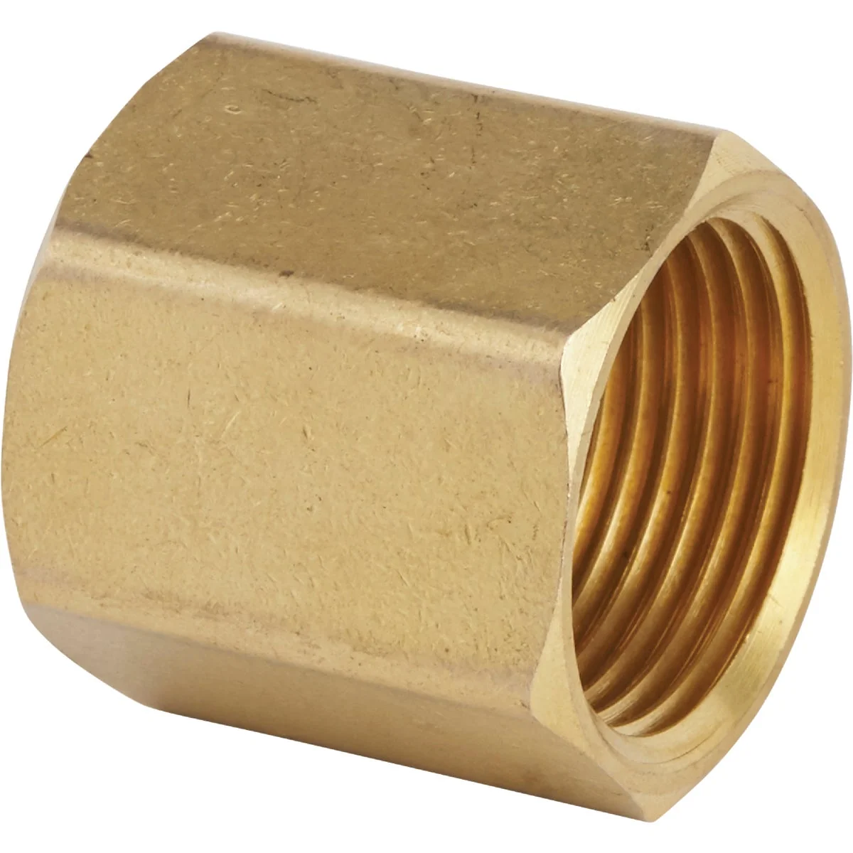 Fine Crafted Garden 3 4 In. FHT x 3 4 In FPT Brass Non-Swivel Hose Connector High-Performance