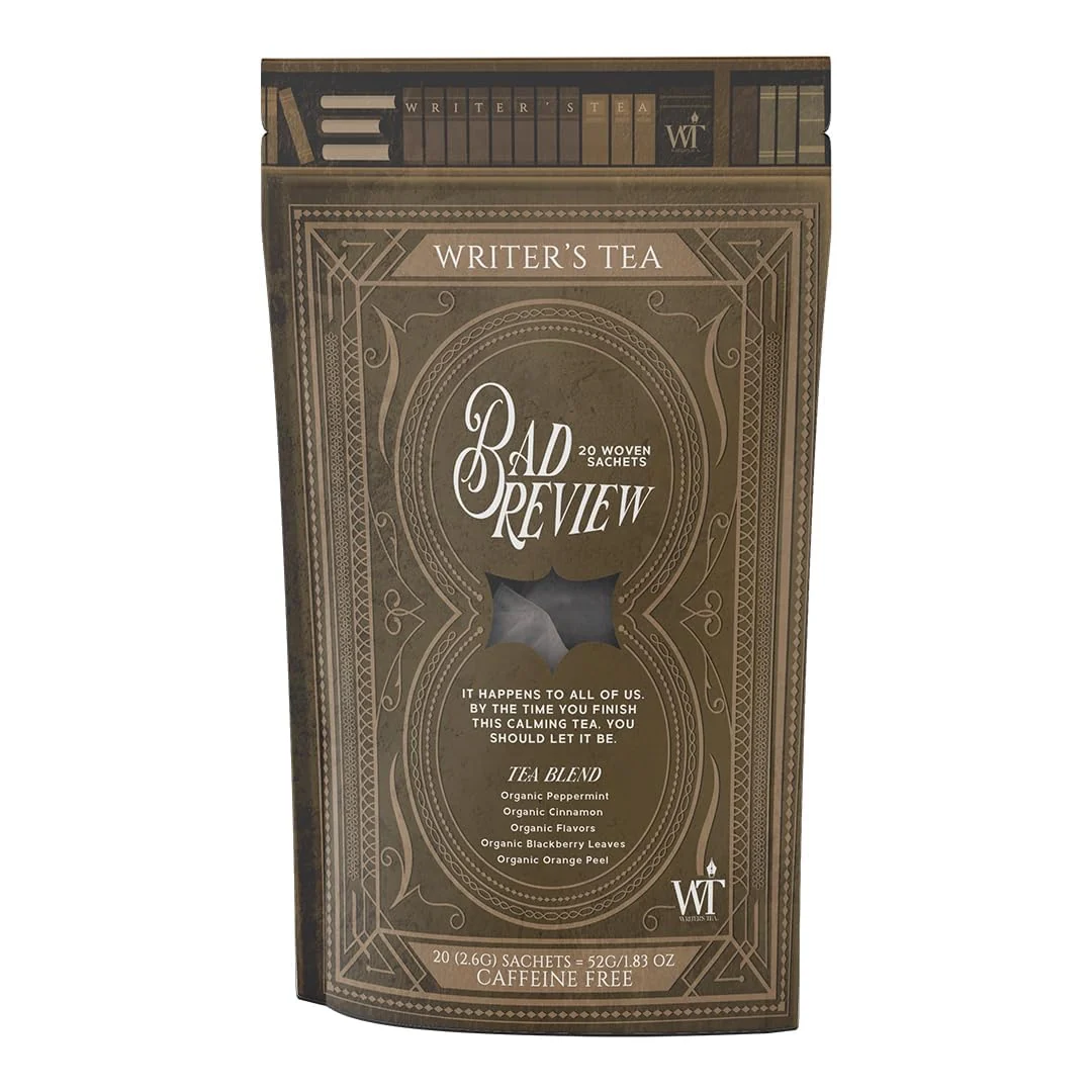 Enhanced Writer’s Tea Calming Blend – Caffeine Herbal Tea Luxury