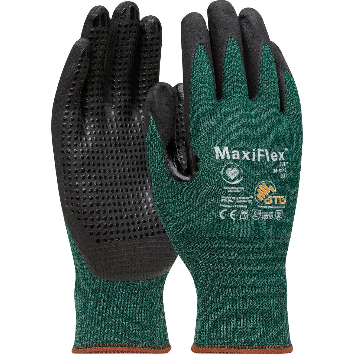 Detailed MaxiFlex Cut Men’s XL Nitrile Coated Cut Resistant Glove Sophisticated