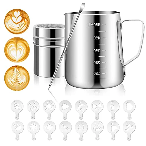 Casual Milk Frothing Pitcher 20oz Artisan