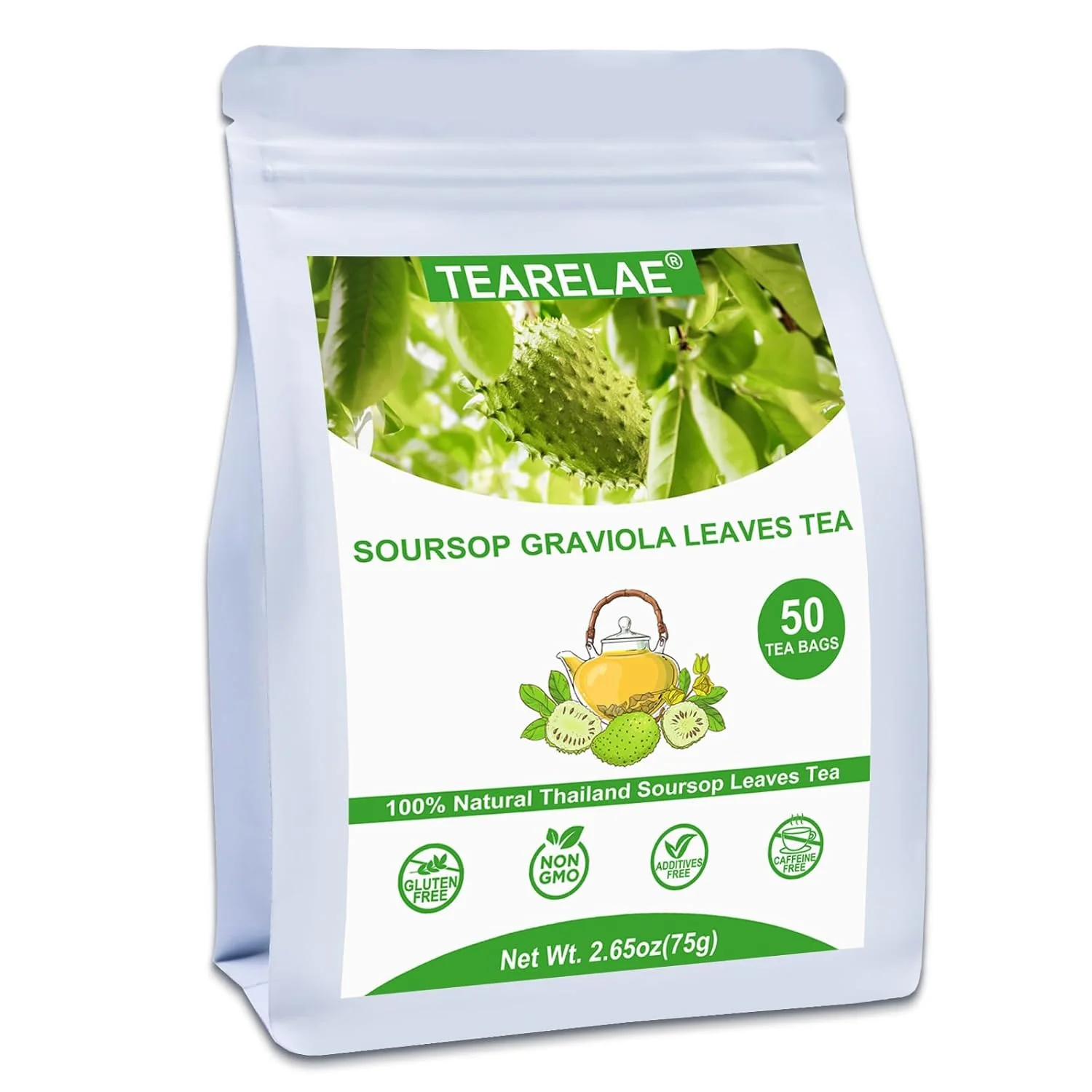 Elite Soursop Graviola Tea Bags – Pure Leaves for Digestion Outstanding