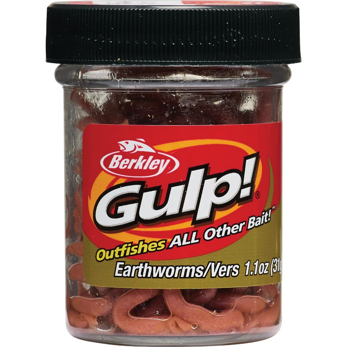 Environmentally Friendly Berkley Gulp Brown Earthworm Fishing Lure Refined
