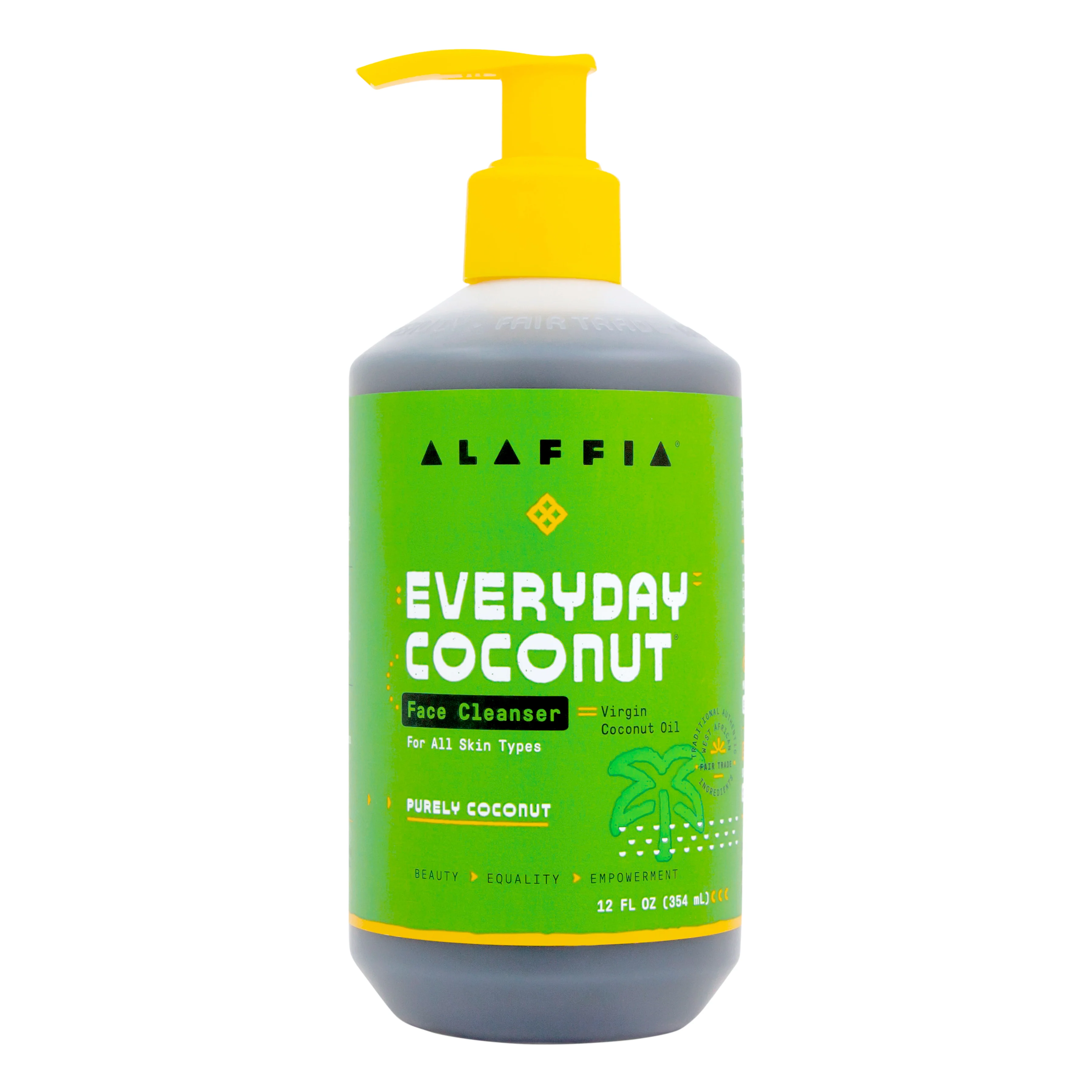 Refined Alaffia Everyday Coconut Face Cleanser Easy-to-Use