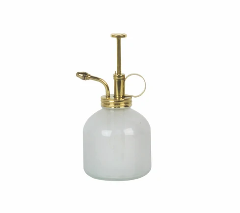 Modern Sprout Brass Glass Mister Environmentally Friendly