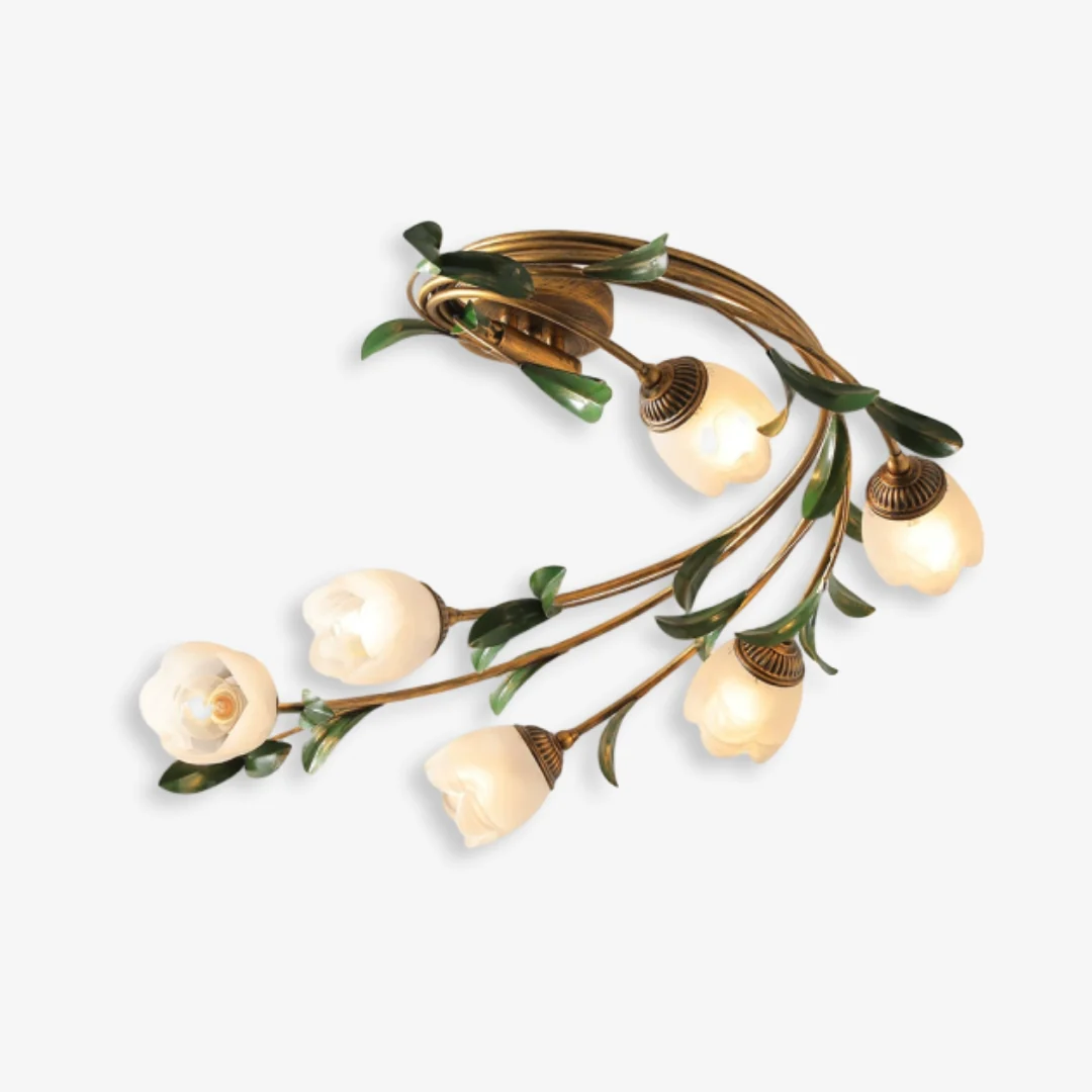 Sophisticated European Tulip Ceiling Lamp Convenient