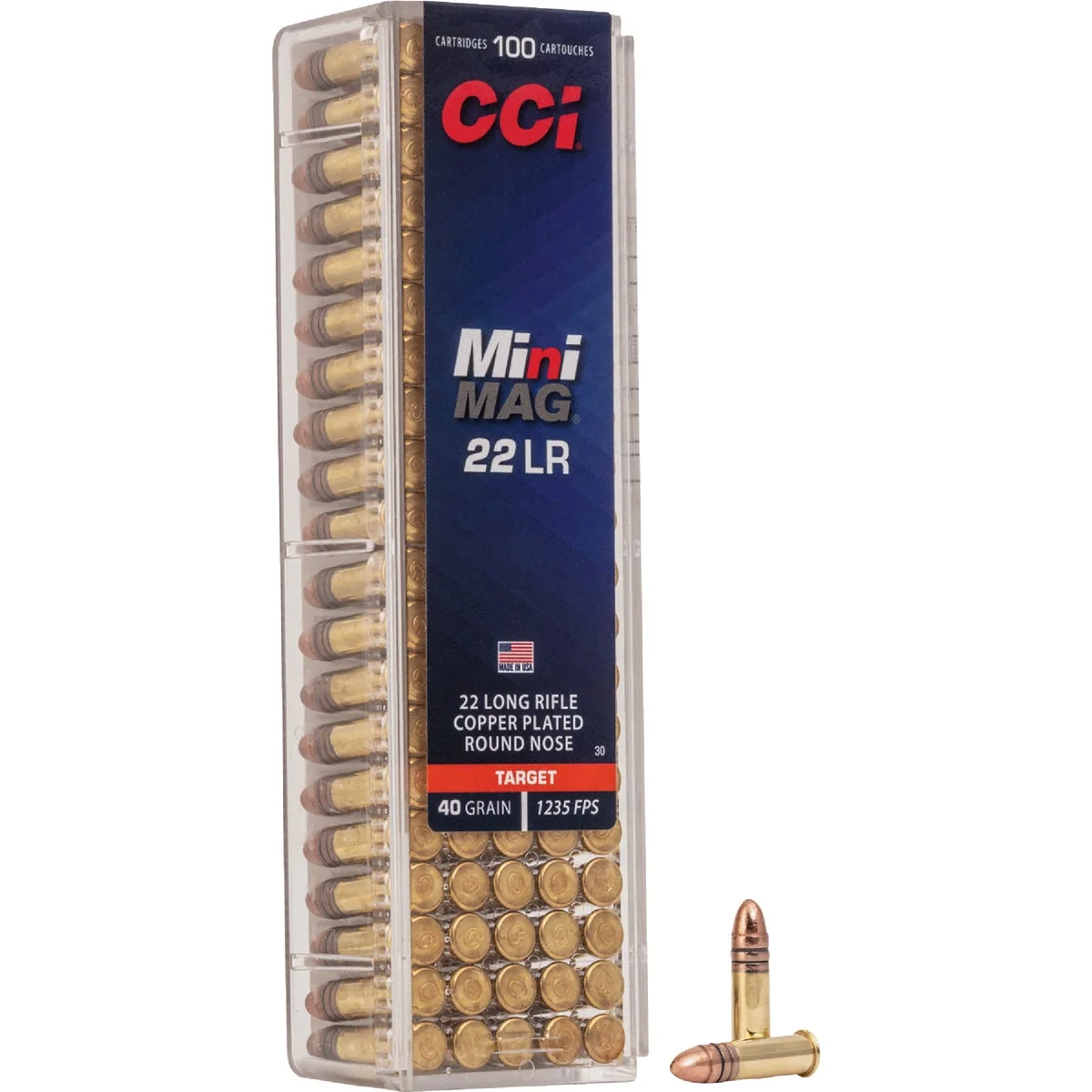 Healthy CCI .22 LR 40 Grain HS MINI-MAG Rimfire Ammunition Efficient