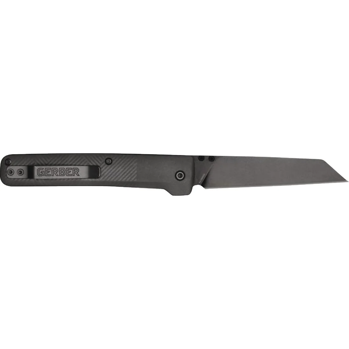 Modern Gerber Pledge 3.7 In. Gray Folder Knife Fine Crafted