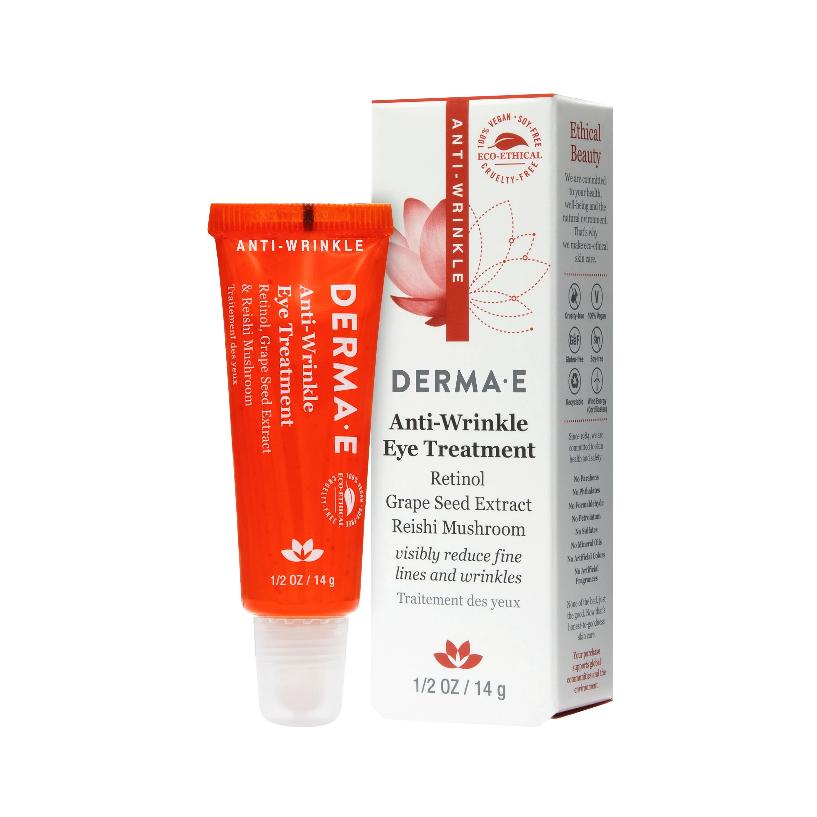First-Class Derma E Anti-Wrinkle Eye Treatment Gel Elegant