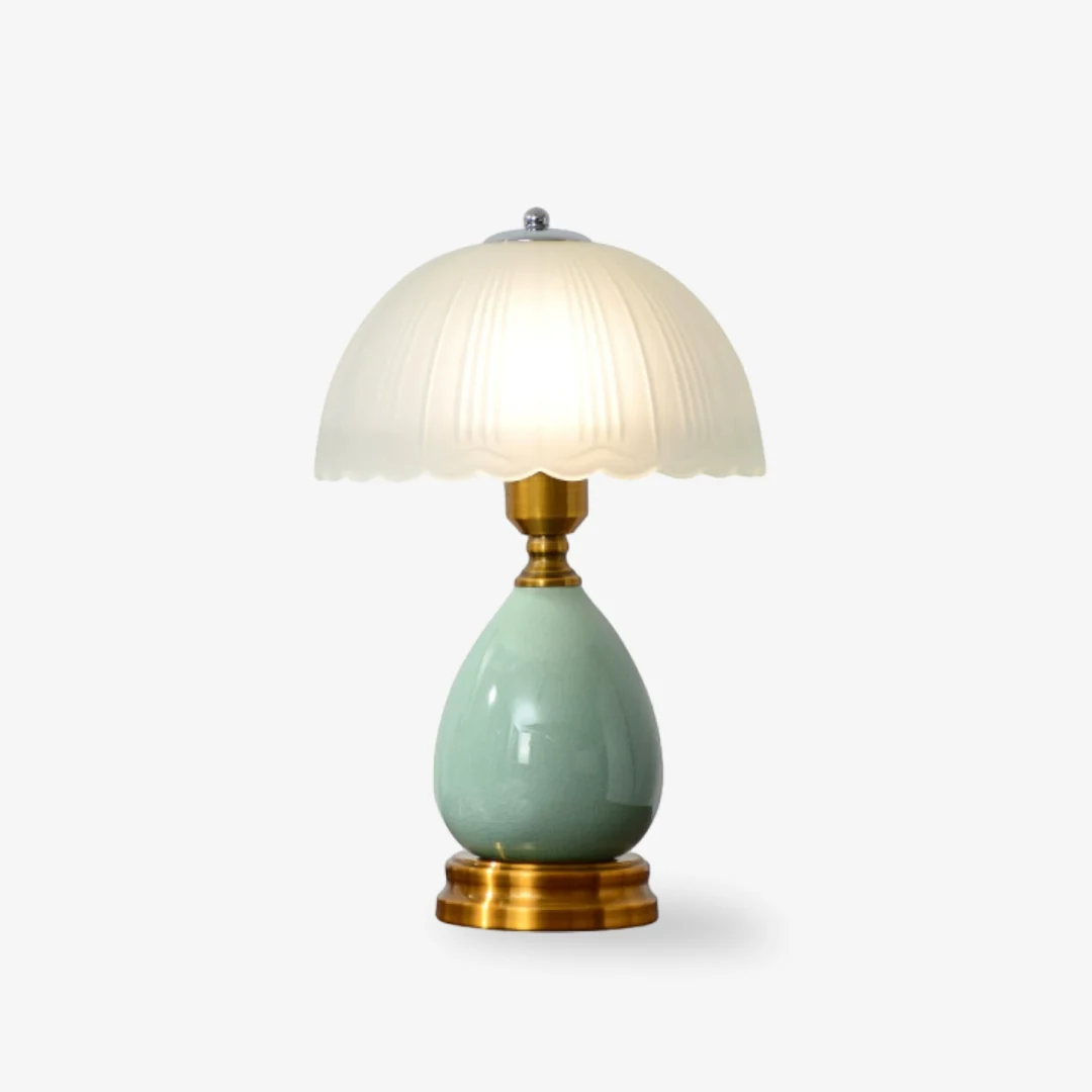 Functional Emerald Green Table Lamp Advanced