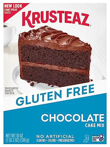 Durable Gluten Chocolate Cake Mix 36 Ounce Effective