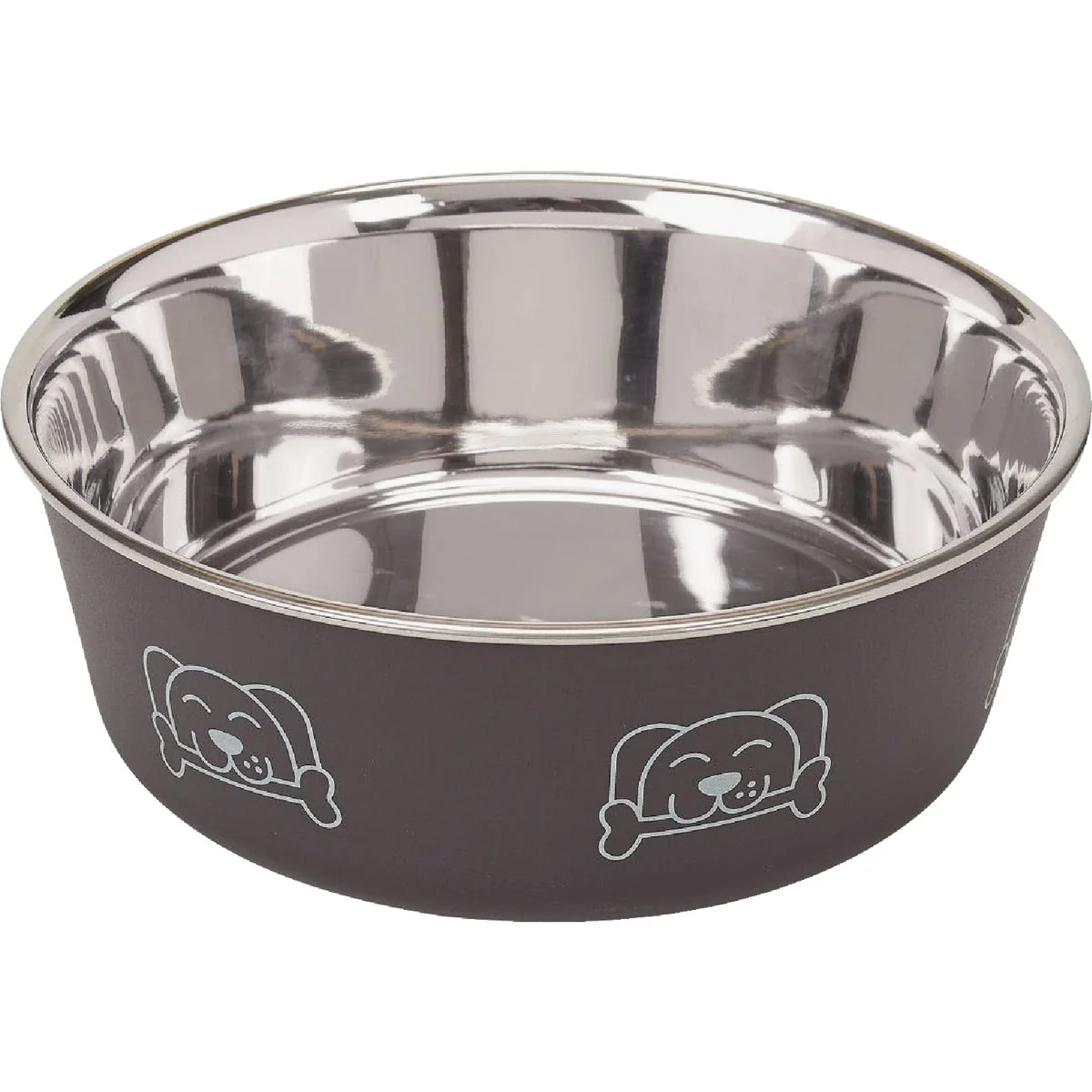 Premium Boss Pet ProSelect Small Espresso Goodie Bowl Solid