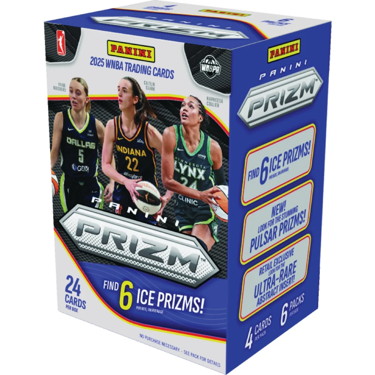 Genuine Panini 2025 Prizm WNBA Blaster Box Carefully Designed