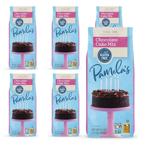 Relaxed Pamela’s Gluten Chocolate Cake Mix 126 Ounce Contemporary