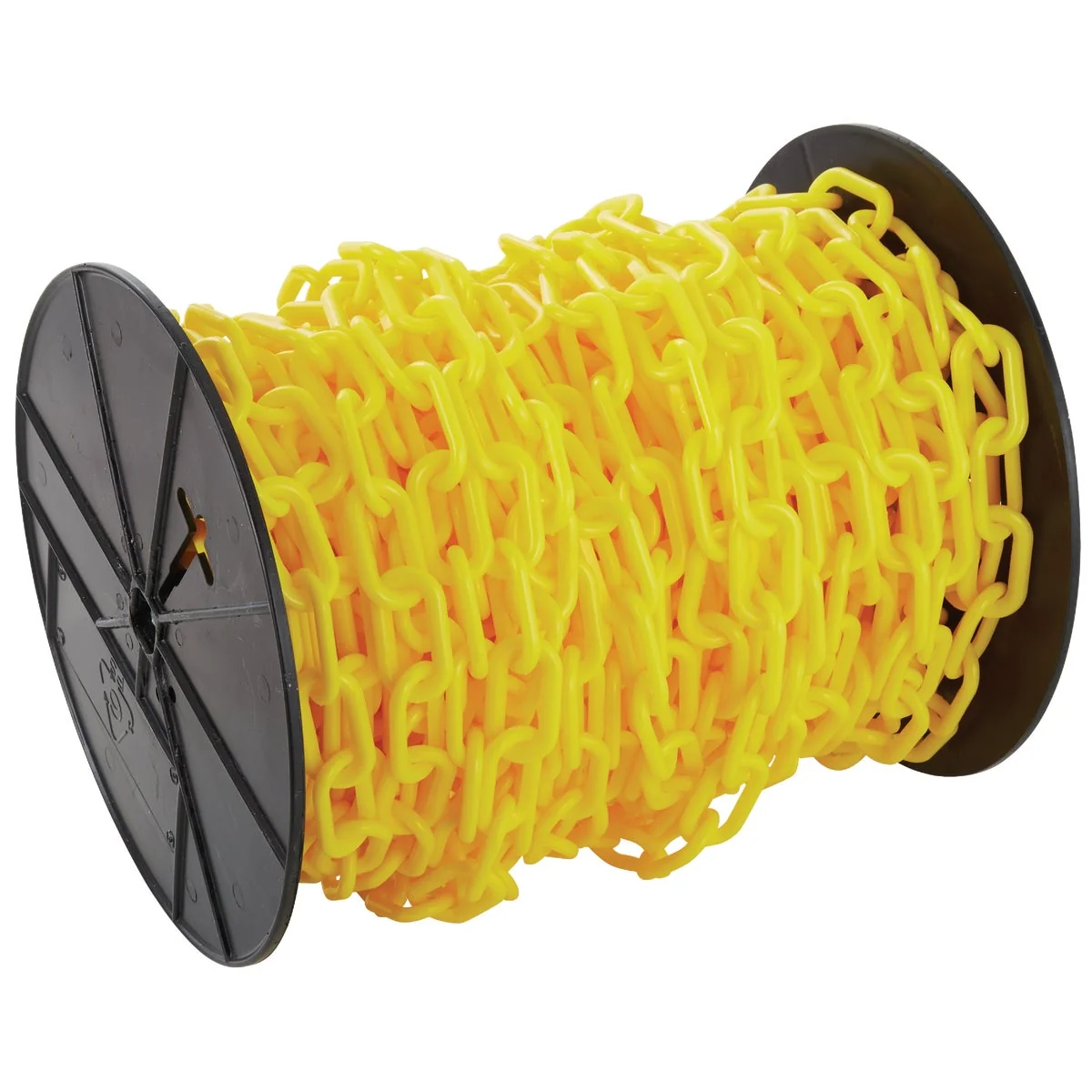 Crafted Mr. Chain 8 Yellow 125 Ft. Plastic Chain Proven