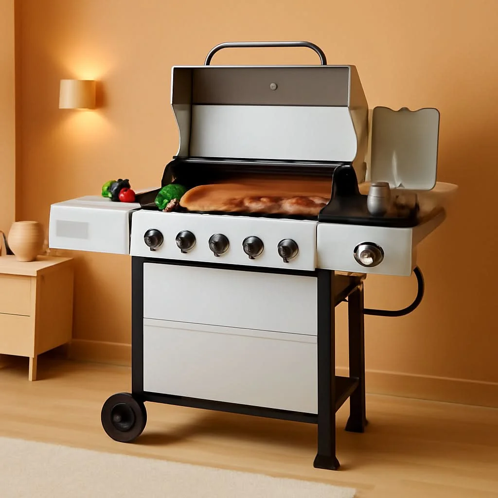Certified GA5401T 5 Burner Propane Grill Stainless Stee lGrill Lightweight