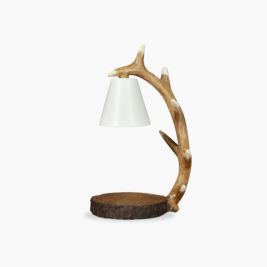 Responsible Nordic Antler Table Lamp Detailed