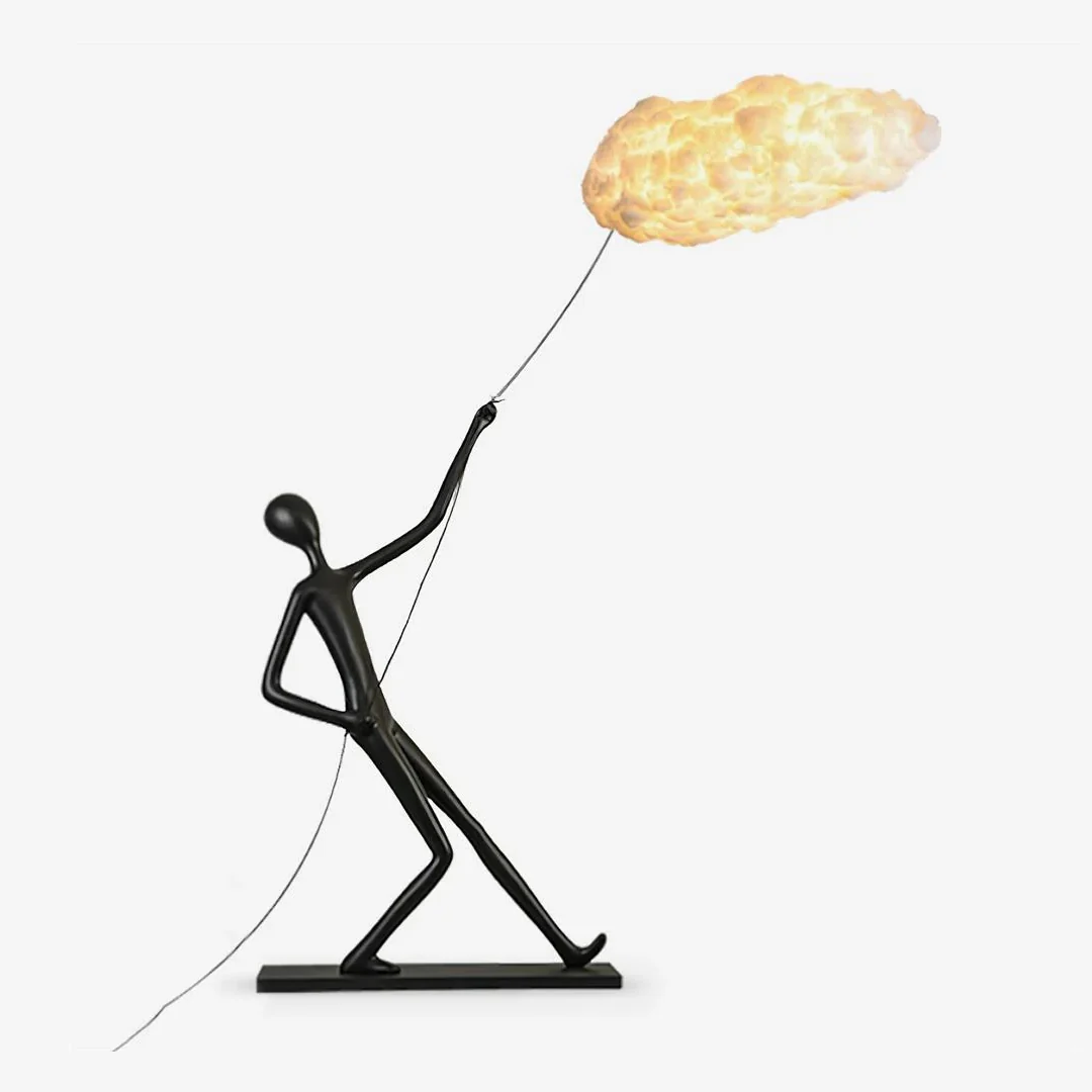 Eco-Friendly Chasing Clouds Floor Lamp Authentic