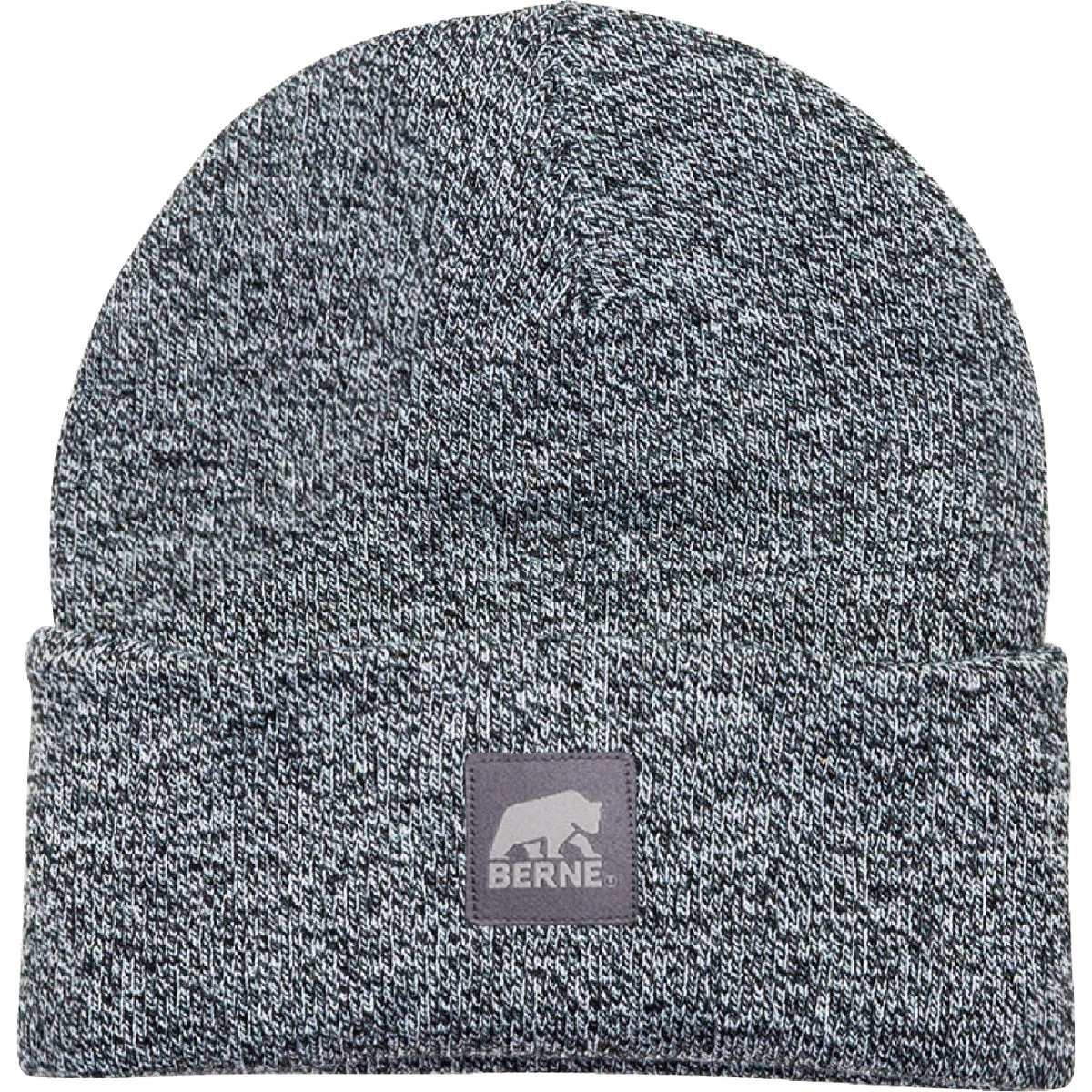Breathable Berne Heritage Black White Knit Cuff Beanie Sophisticated