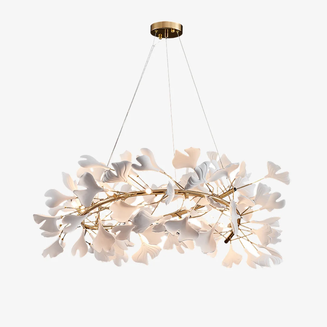 Eco-Friendly Gingko Chandelier Q Exclusive