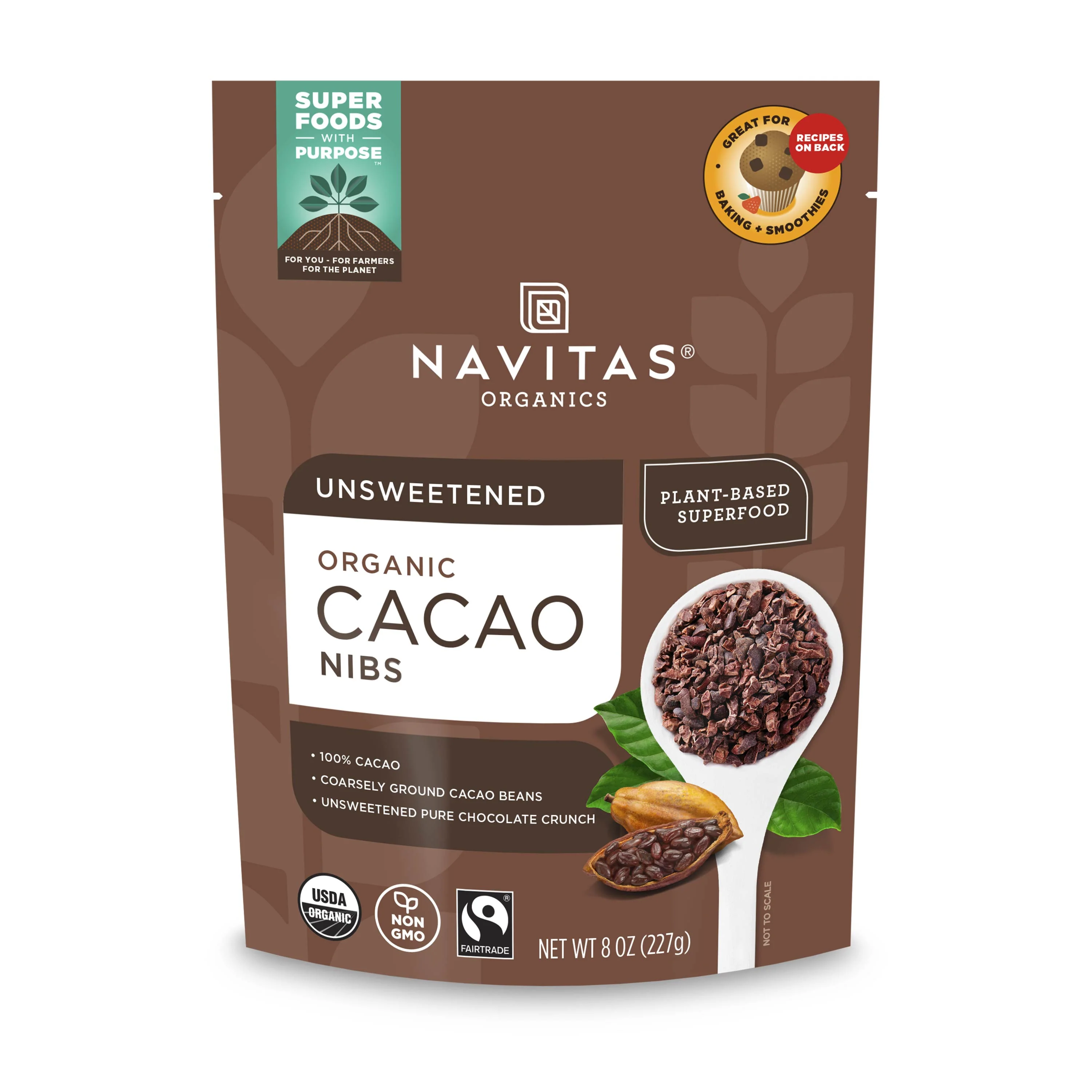 Minimalist Navitas Organics Organic Cacao Nibs Responsible