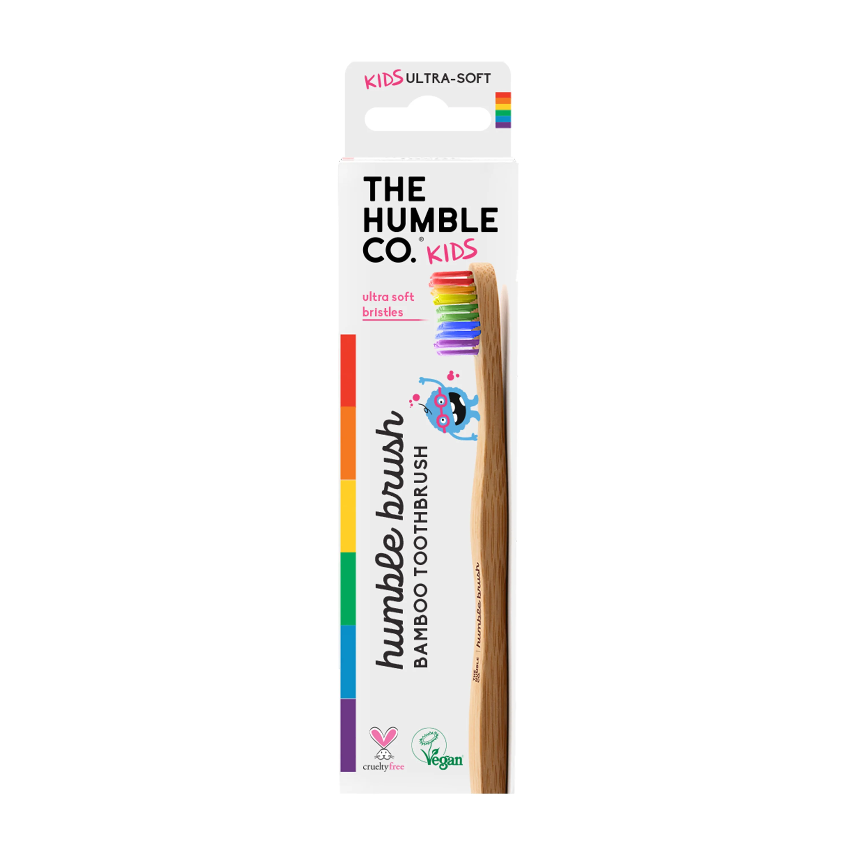 Natural The Humble Co. Kids Bamboo Toothbrush World-Class