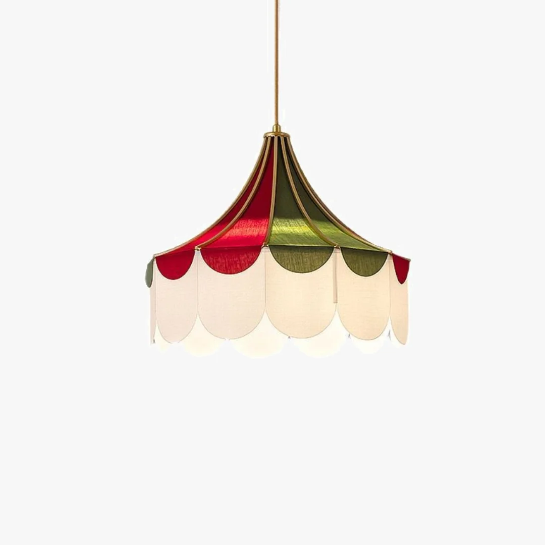 Soft Circus Art Tent Pendant Lamp Powerful