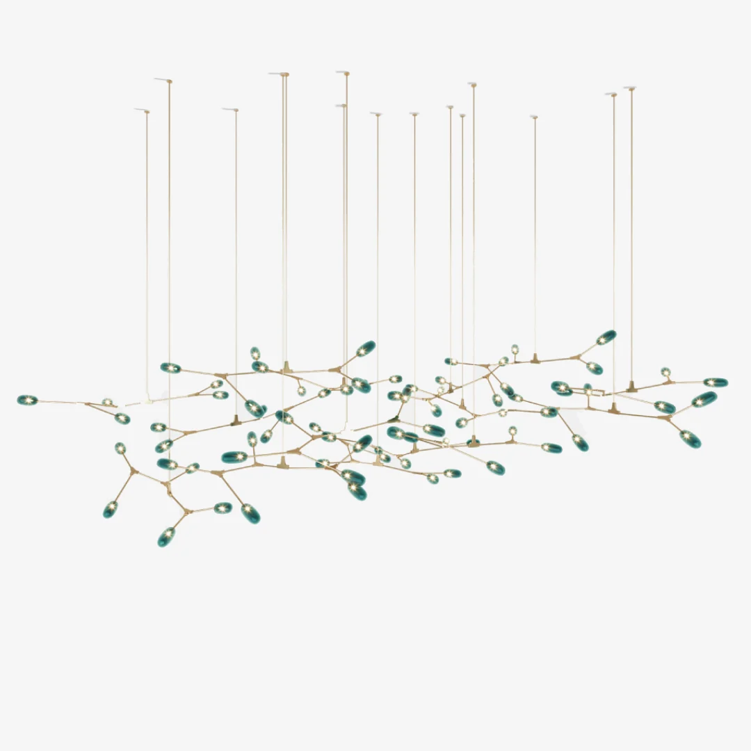Reliable Green Peacock Chandelier Versatile