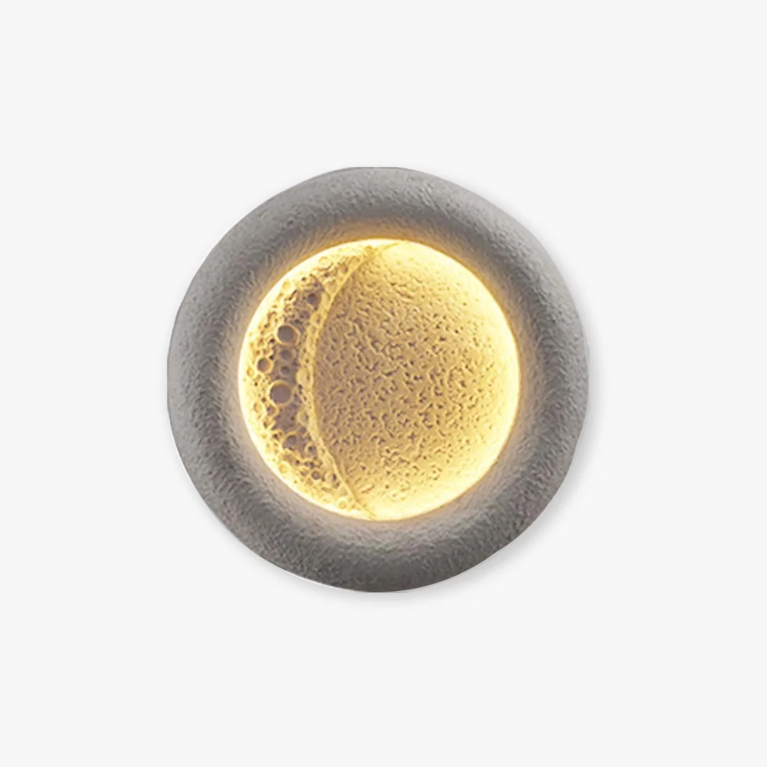 Carefully Designed Moon LED Concrete Wall Lamp Fast
