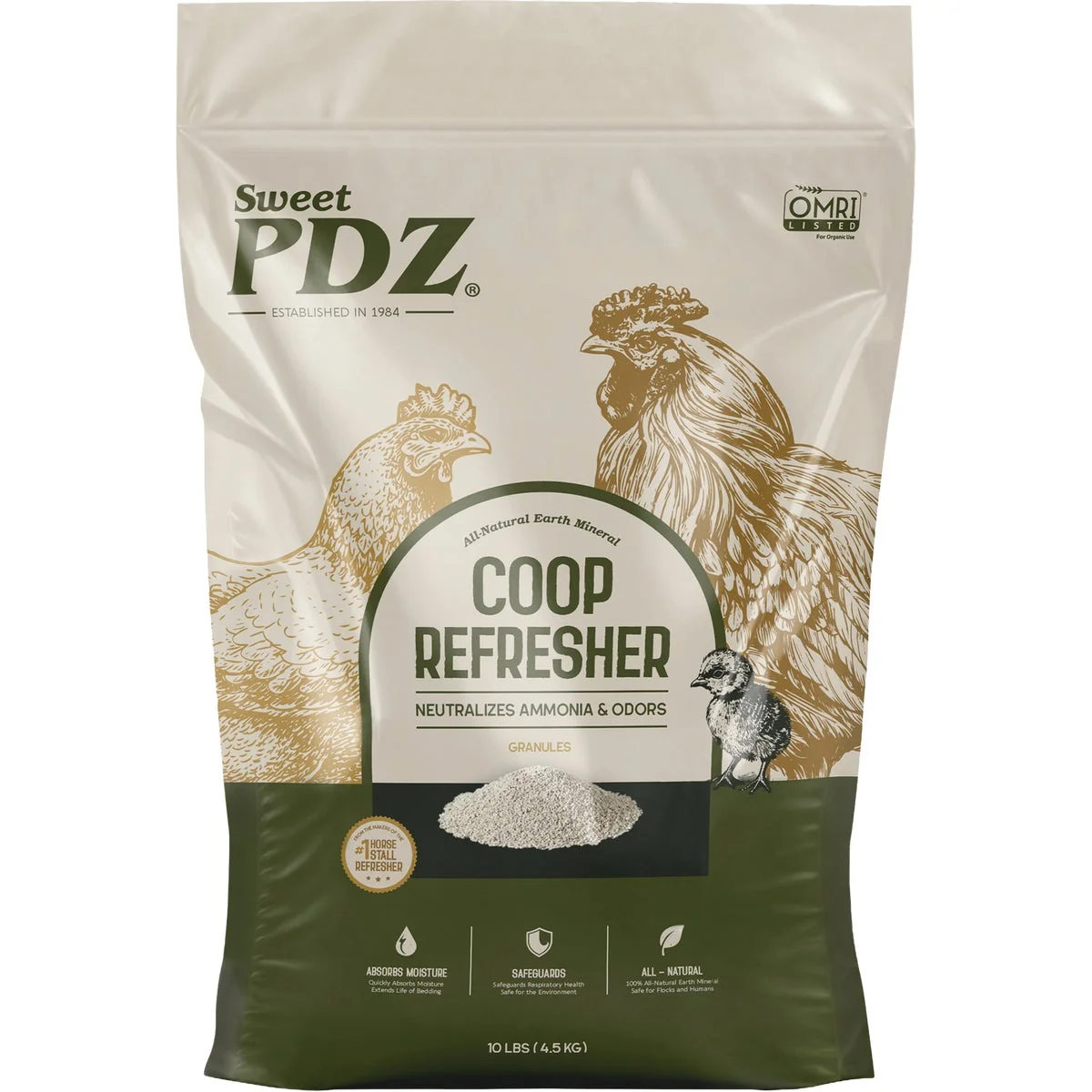 Dependable Sweet PDZ 10 Lb. Coop Refresher Granules Carefully Designed