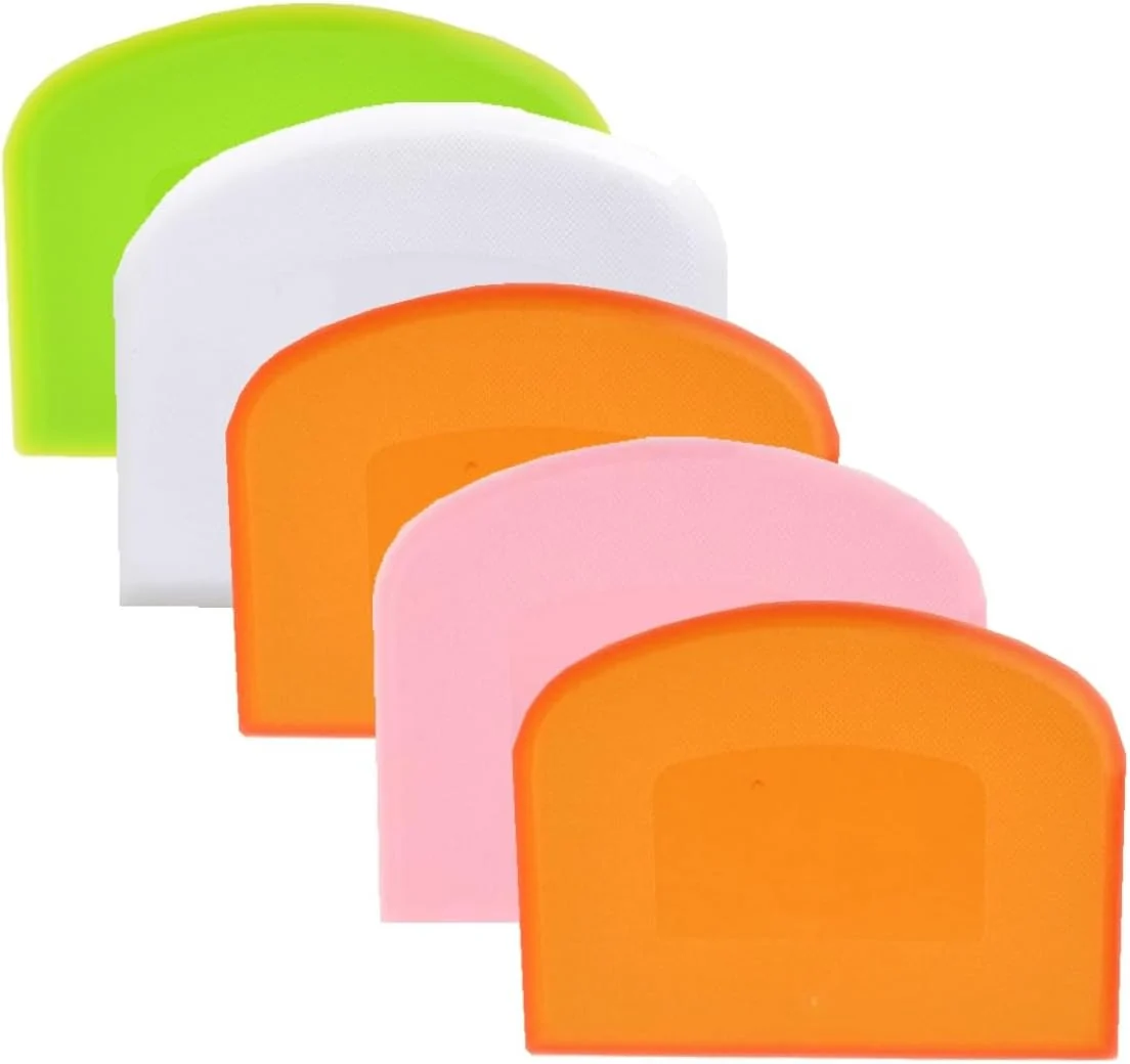 High-End Bench Scraper Dough Scraper Bowl Scraper Food Scraper Tool Cake Scraper and Pastry Scraper Baking Supplies Kitchen Gadgets User-Friendly
