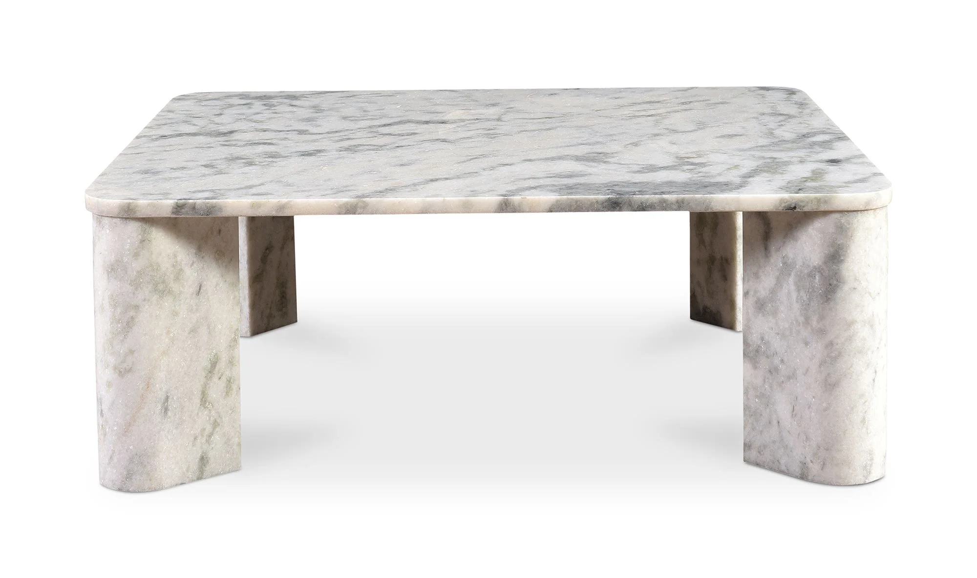 Fine Segment Coffee Table Ashen Grey Elite