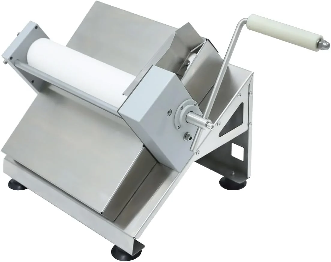 Long-Lasting Manual Fondant Dough Sheeter 12 inch Pastry Dough Roller Croissant Baking Presser Proven