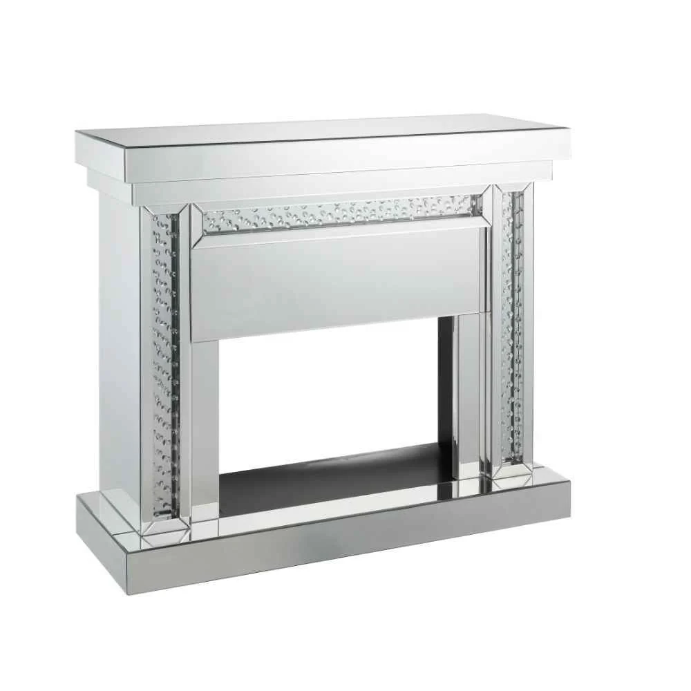 Effective Nysa – 42 Fireplace – Mirrored Faux Crystals Proven