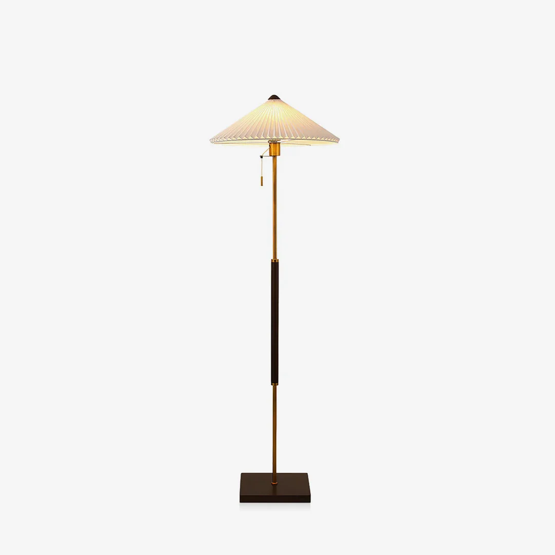 Natural Flores Floor Lamp Contemporary