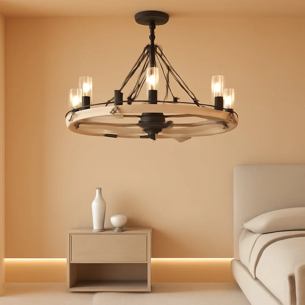 Breathable Powrify 36 Inch Industrial Farmhouse Ceiling Fan Light World-Class
