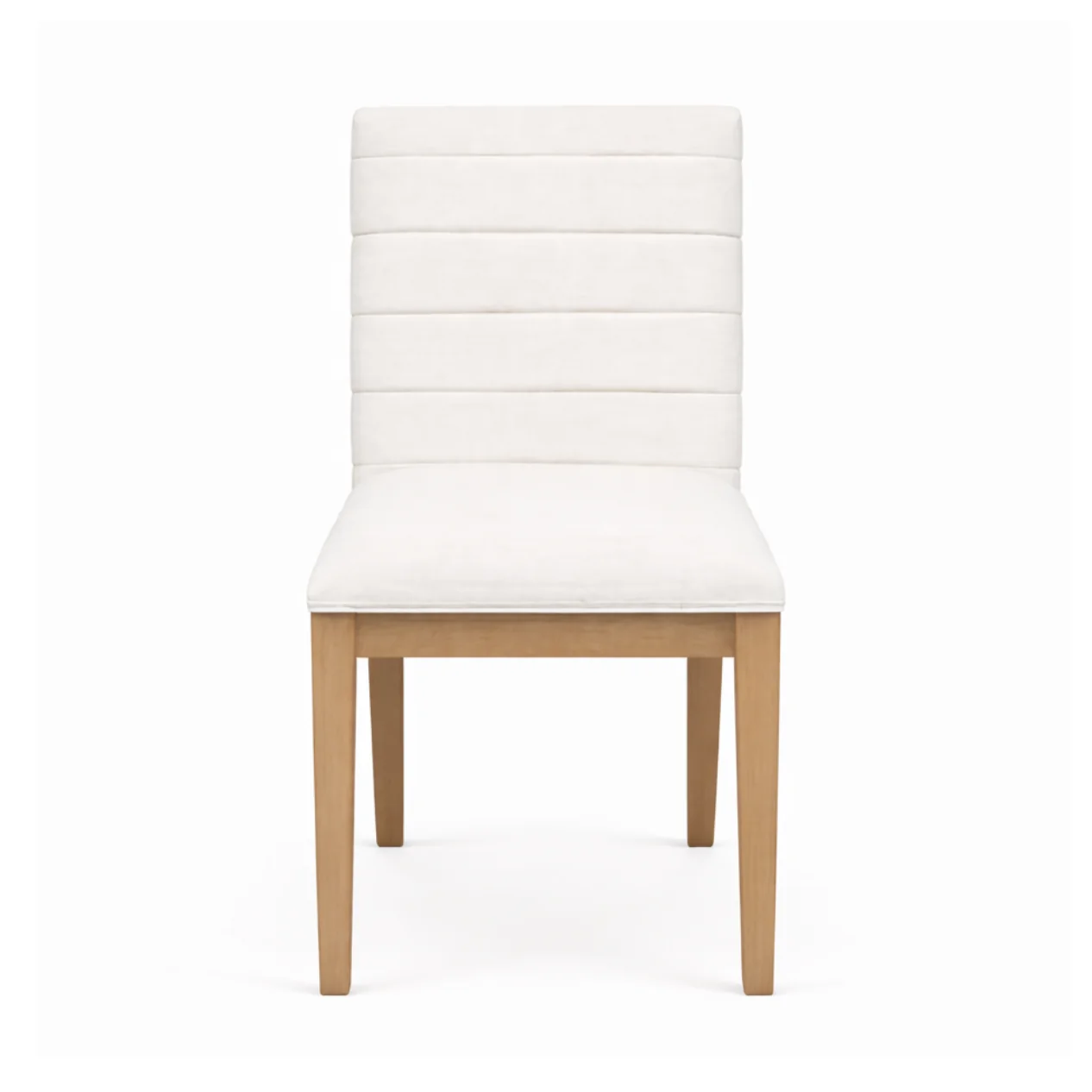 Verified Nettie Solid Wood Dining Chair in Ginger and Natural Linen Authentic