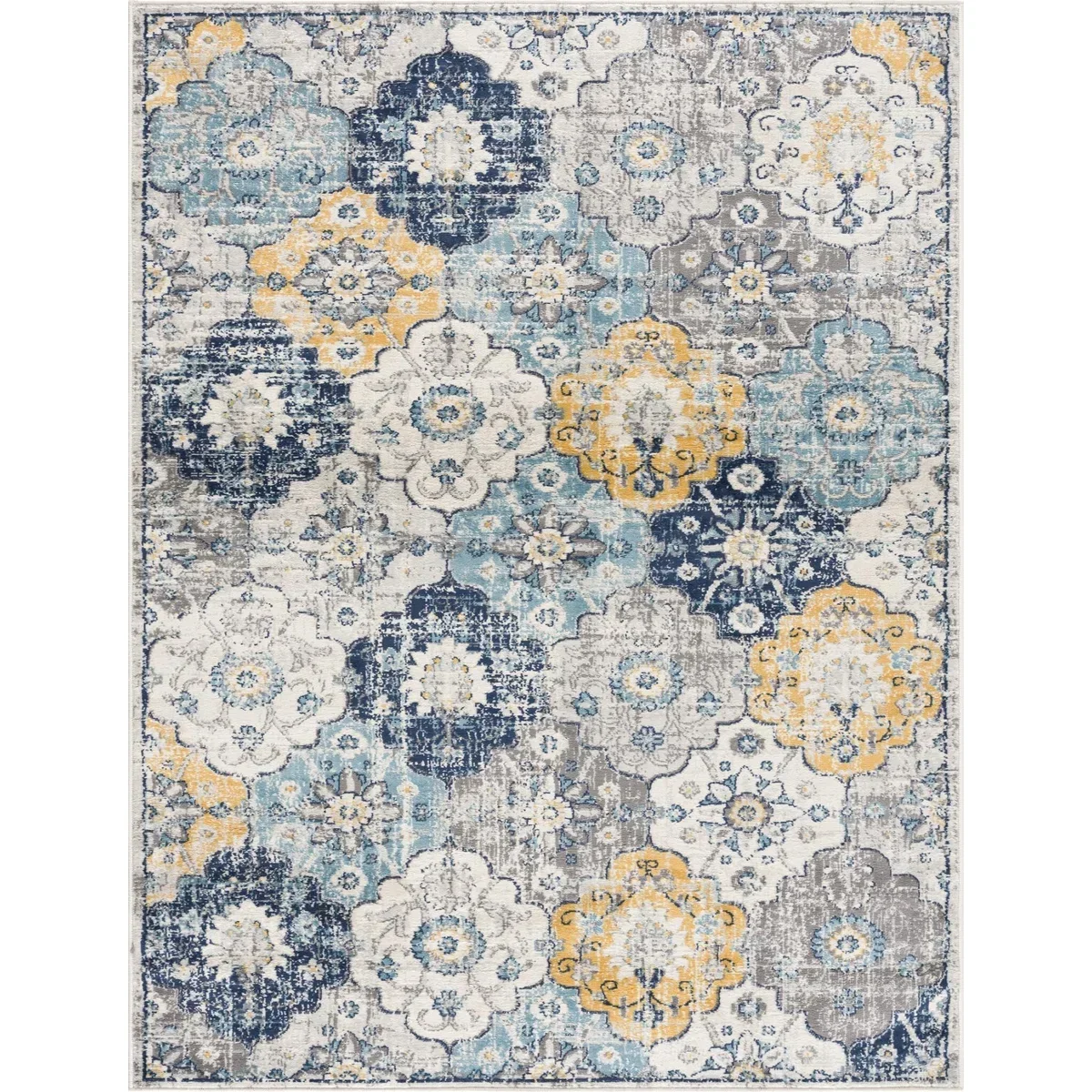 Soft Splash Rug – 202855 – Blue Functional