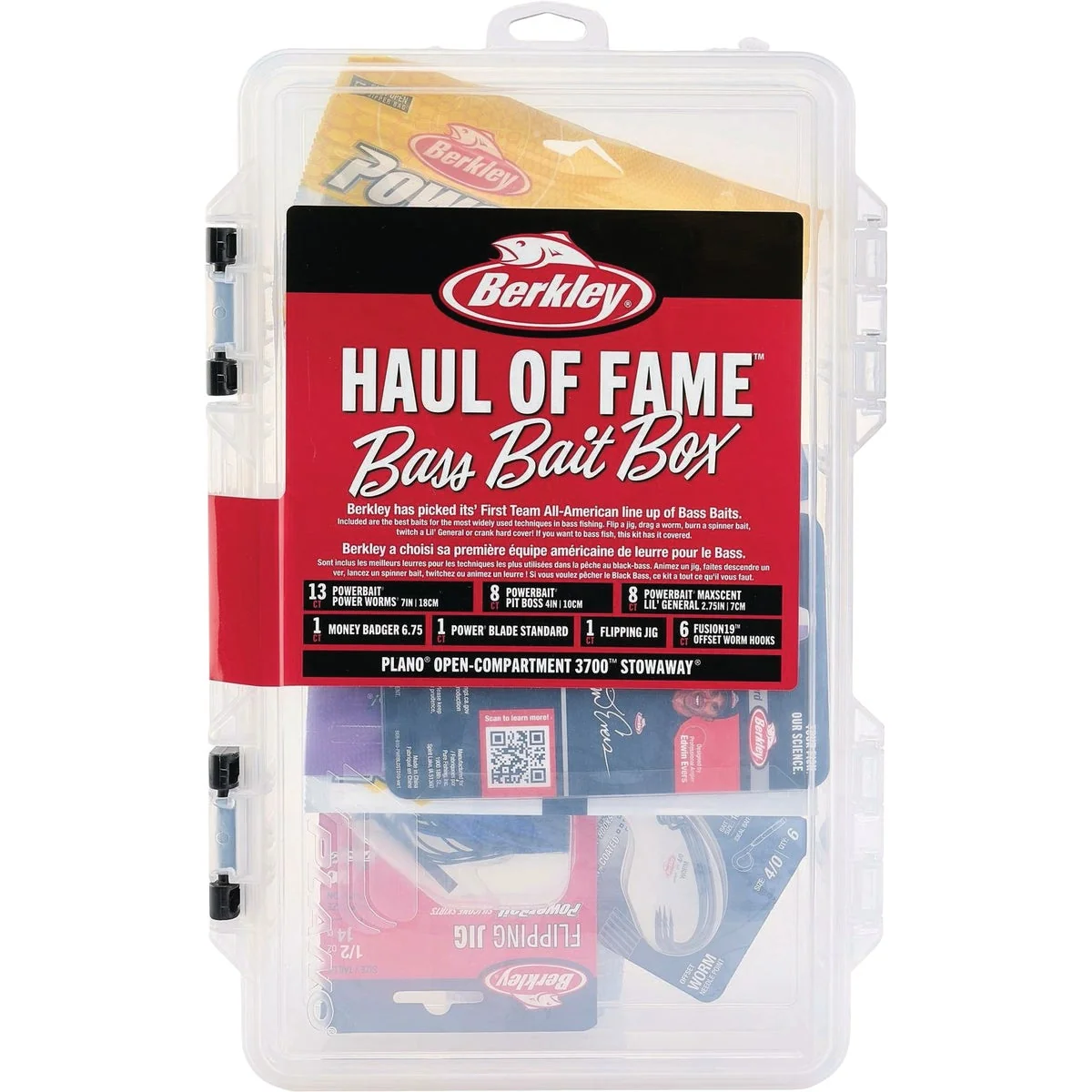 Stylish Berkley Haul of Fame Bass Bait Kit 39-Piece Premium Material
