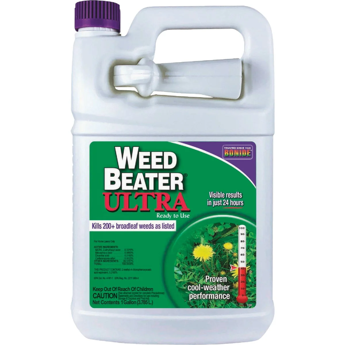 Proven Bonide Weed Beater Ultra 128 Oz. Ready To Use Trigger Spray Fast-Acting Broadleaf Weed Control Certified