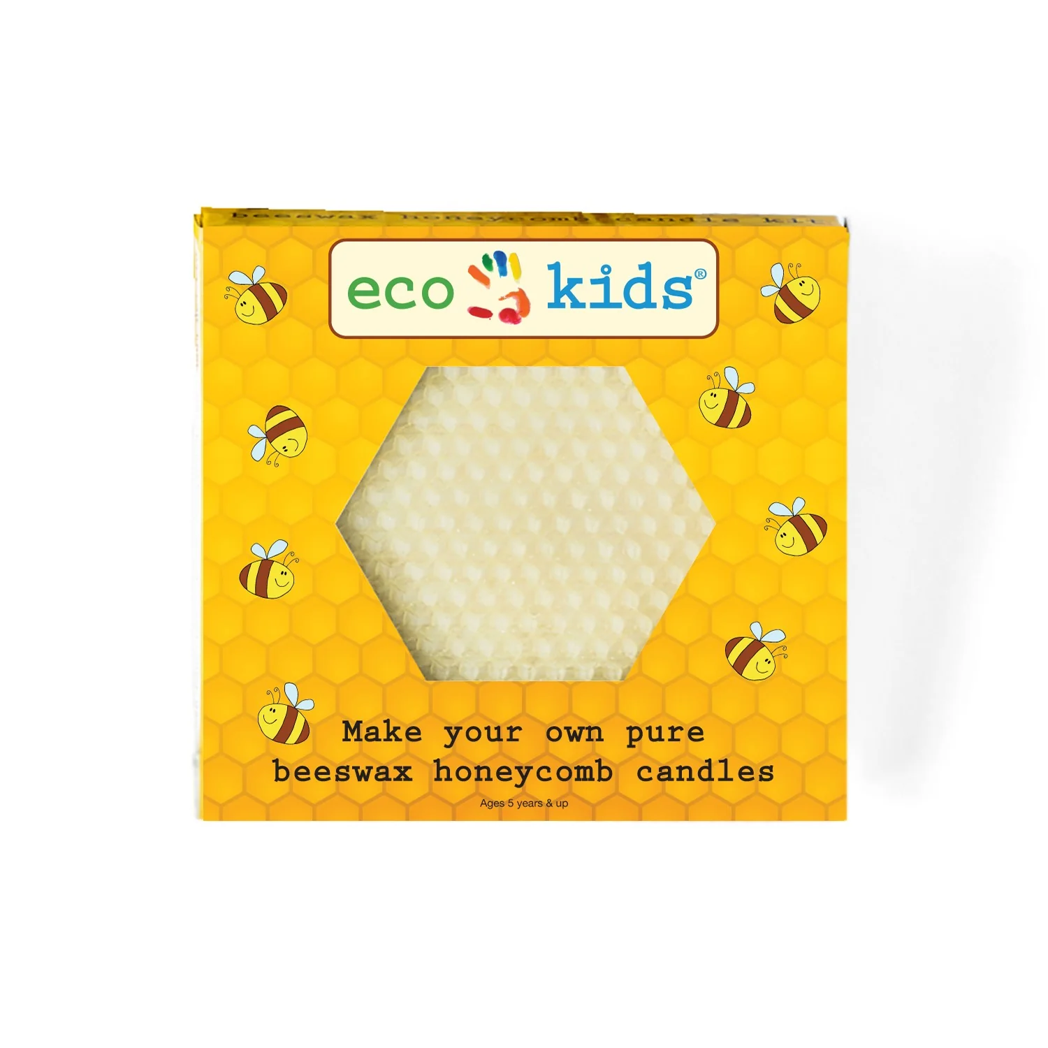 Reusable Elseware Unplug Beeswax Honeycomb Candle Kit Smooth